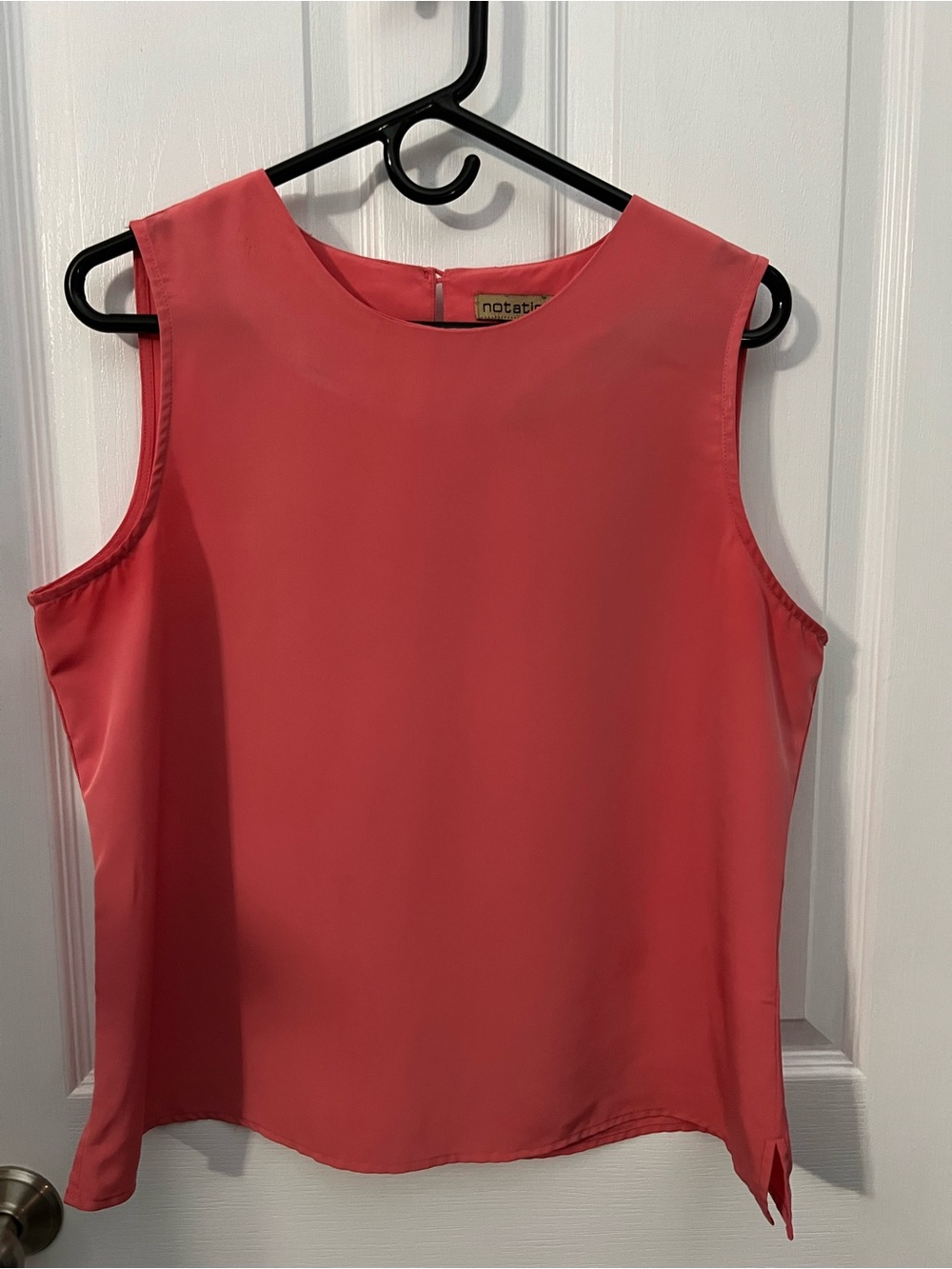 Notations Coral Sleeveless Camisole
